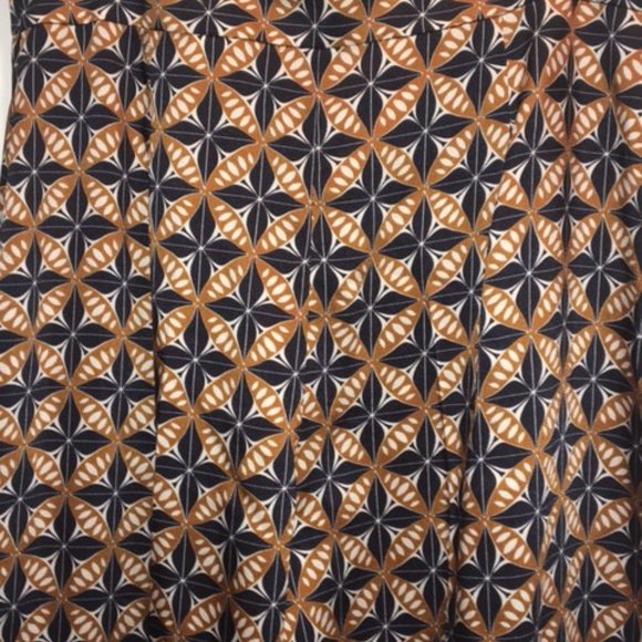 COPY - Zara Mid Rise Wide Leg Palazzo Printed Pants - Picture 3 of 4